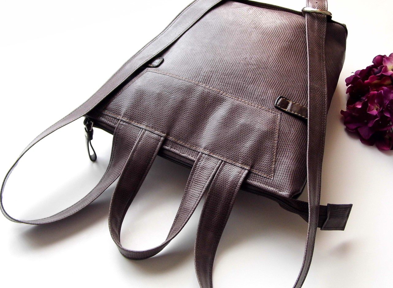 Vegan Leather Mini Backpacks