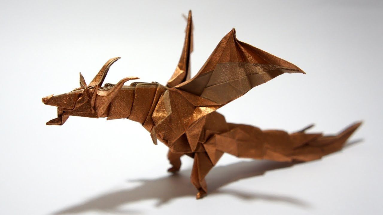 How To Make Origami Dragon