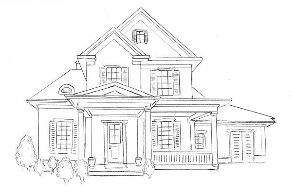 How To Draw A House