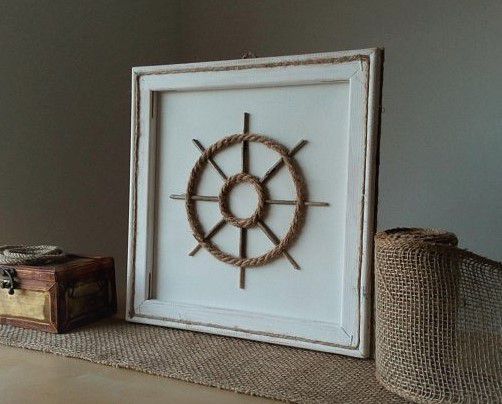 nautical wall decor oars