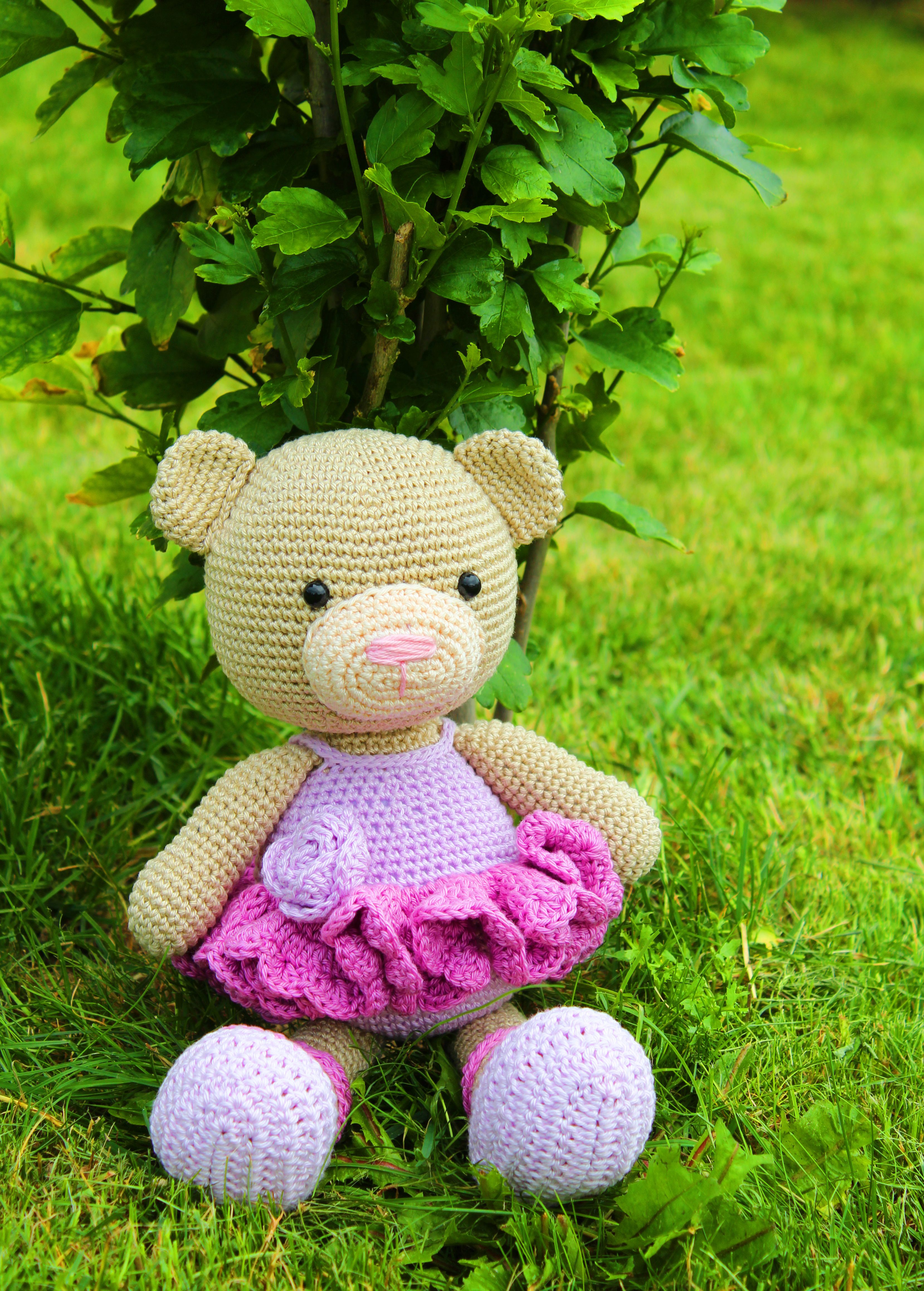 pink ballerina teddy bear