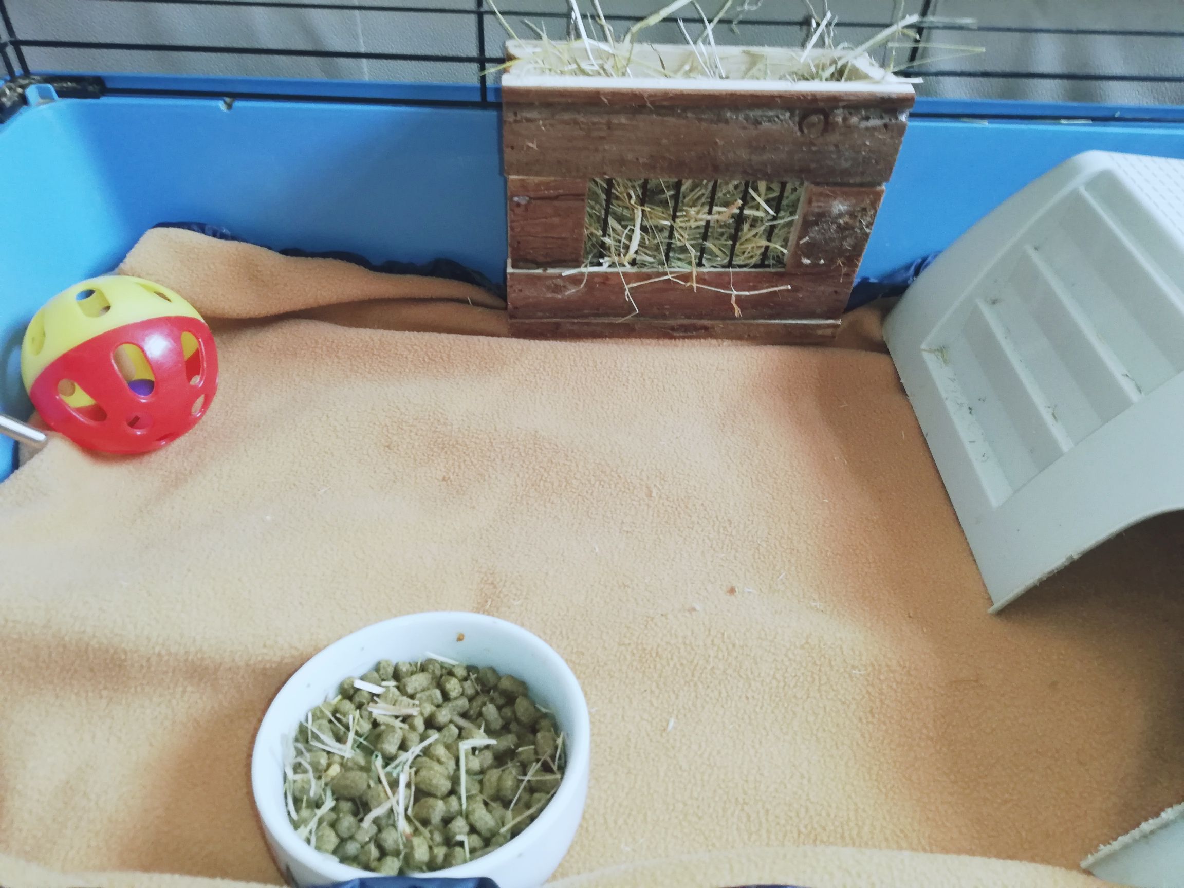 fleece liner for rabbit cage