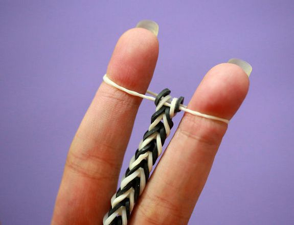 How To Make A Rubber Band Bracelet By Hand