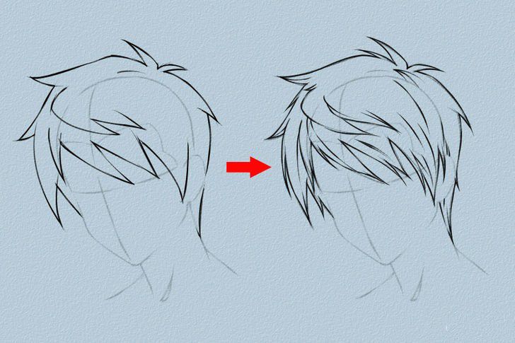 How To Draw Anime Hair