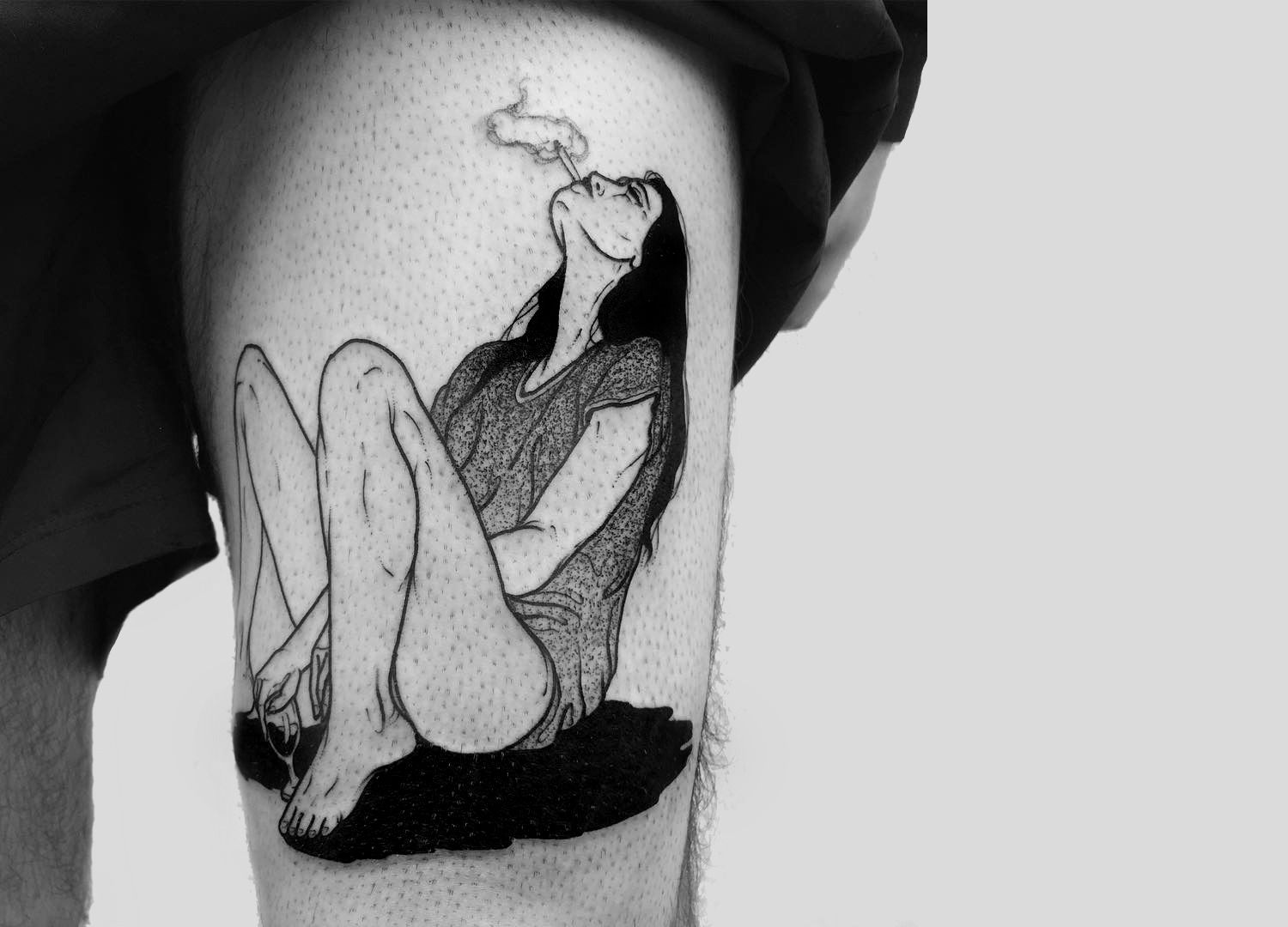 Erotic Tattoo Art by Sad Amish