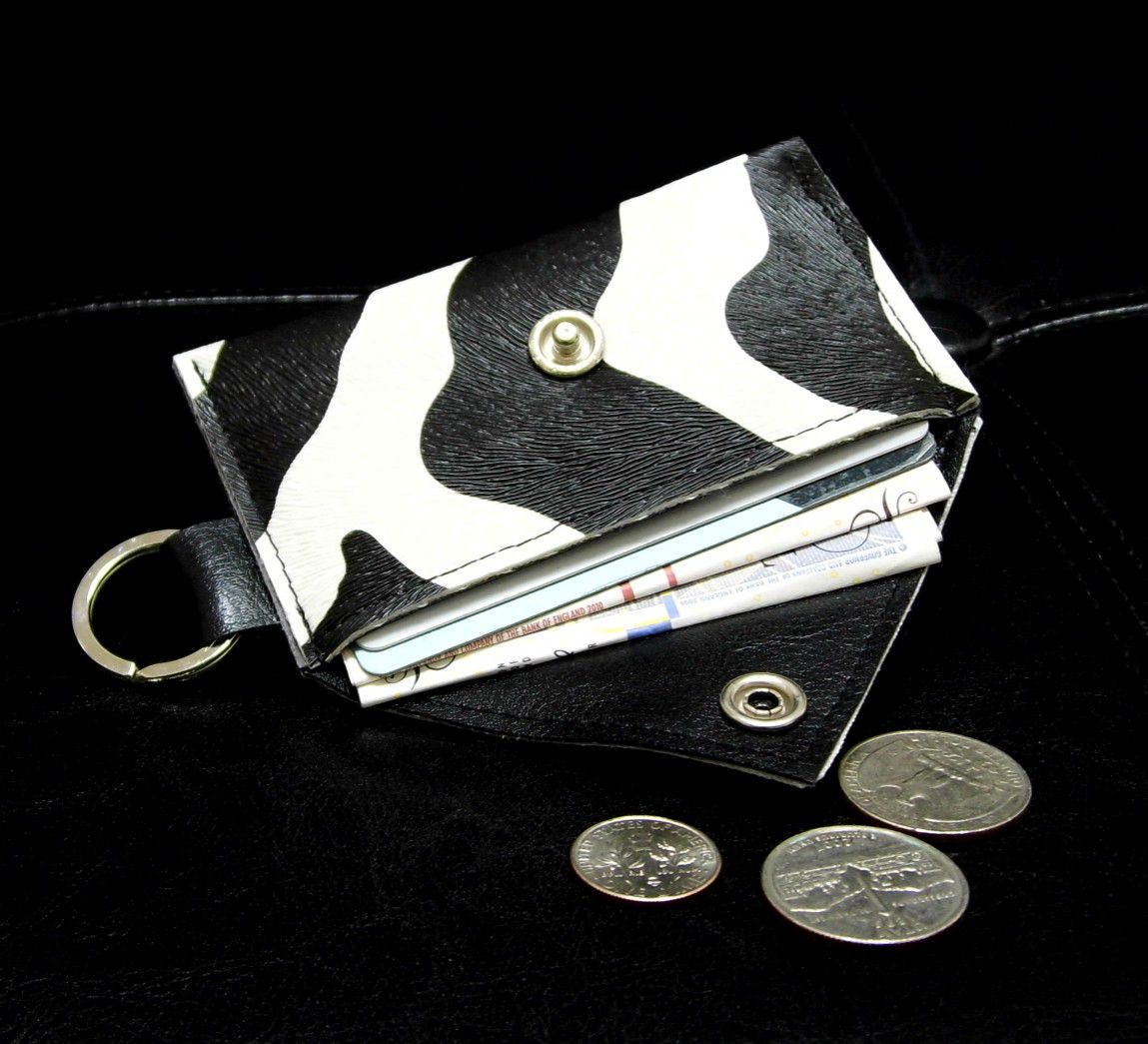 Small Card Wallet Keychain Literacy Basics