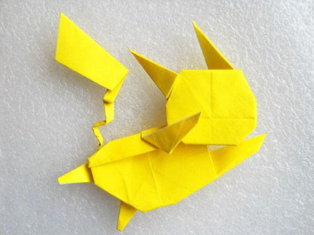 Origami Pikachu