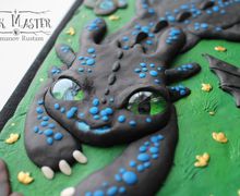 Night Fury handmade  notebook