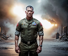 How to make a gift for marine corps