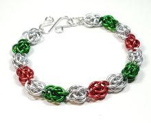 Christmas Chainmaille Bracelet
