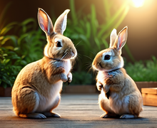 How to make a gift for rabbit