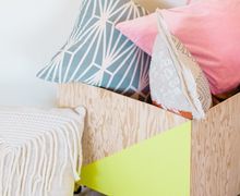 SIMPLE DIY IDEA: WOOD STORAGE BOX!