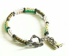 Beaded cowgirl bracelet