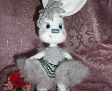 A toy bunny