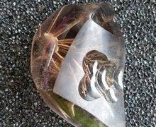 Hand carved Smokey quartz crystal