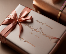 How to make a gift for Personalized wedding gifts