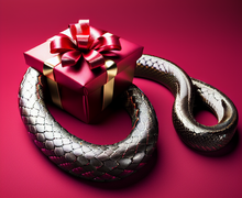 How to make a gift for snake