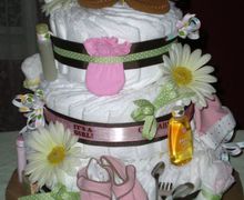 How To Make A Diaper Cake