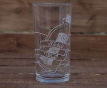 Message In A Bottle Drinking Glass
