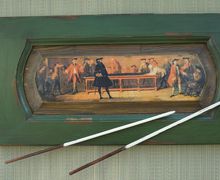 Panel "Playing the billiards"