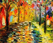 An autumn landscape