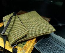 Brown Crossbody Bag, Mens Crossbody Bag, Foldover Crossbody Bag, Womens Shoulder Bag, Faux Leather Laptop Bag, Bespoke Bag