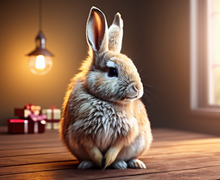 How to make a gift for rabbit