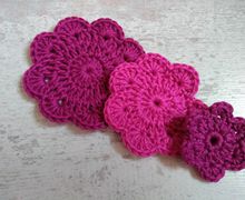 Taster Set of 3 Re-Usable Face & Neck Scrubbies, Eco-Friendly Cleansing Pads, No More Waste Cotton Pads