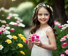How to make a gift for flower girl
