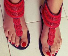 African handmade Leather Sandals