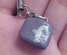 Polymer clay social media icon