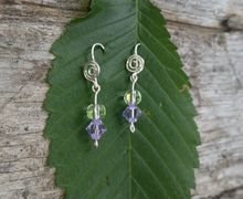 Sterling Silver Swarovski Crystal Earrings