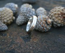 Mens Wedding Band size 12-1/4 US