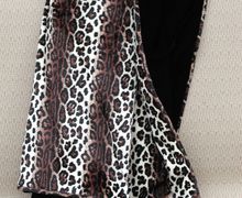 Velvet Leopard Throw Blanket