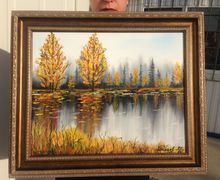 A painting "Late autumn"