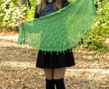 "Birch" shawl