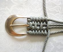 How To Make A Paracord Belt