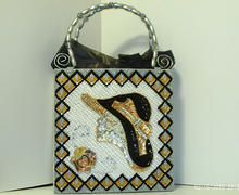 Art Deco Jeweled Tote bag