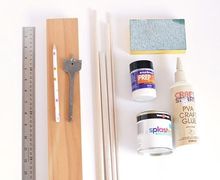 Short Handmade Candle Holders!