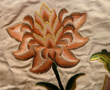 Embroidery guide – Damask stitch