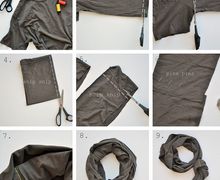 How To Make Infinity Scarf