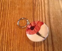 Broken China key ring