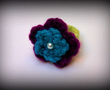 Flower Ring with a vintage touch