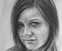 Christmas gift / Personalised Drawing Portrait from Photo / Custom Portrait / Charcoal / Gift for him / Original Drawing /