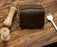 Leather Card Holder Leather Card Case Wallet Leather Credit Card holder Business Card Case ID Wallet Minimal Holder