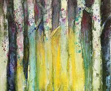 original acrylic textured Art