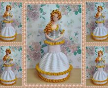 A workshop "How to knit a doll" (vintage)