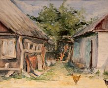 A painting "At the countryside"