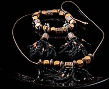 A set of jewelries "Spiders"