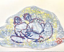 People- postcard size magnet